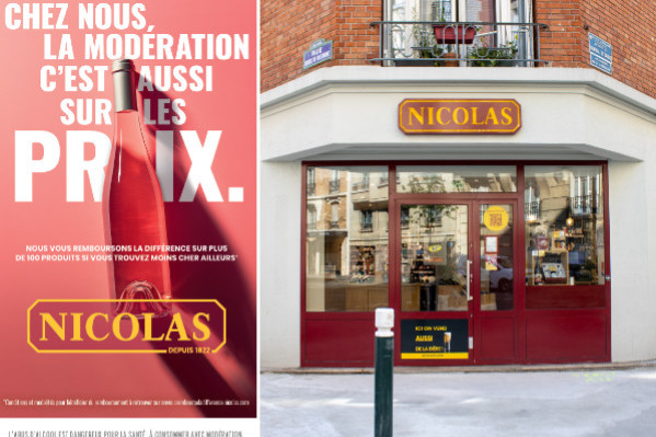 Nicolas baisse les prix pour augmenter ses ventes : -5 € Hennessy, -20 € Minuty, -75 € Roederer…