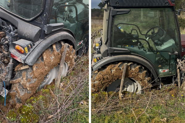 Tracteurs vignerons embourbés : le déluge, 'on ne les compte plus. Cela fait 30 à 40 ans que l’on n’a pas vu ça !'