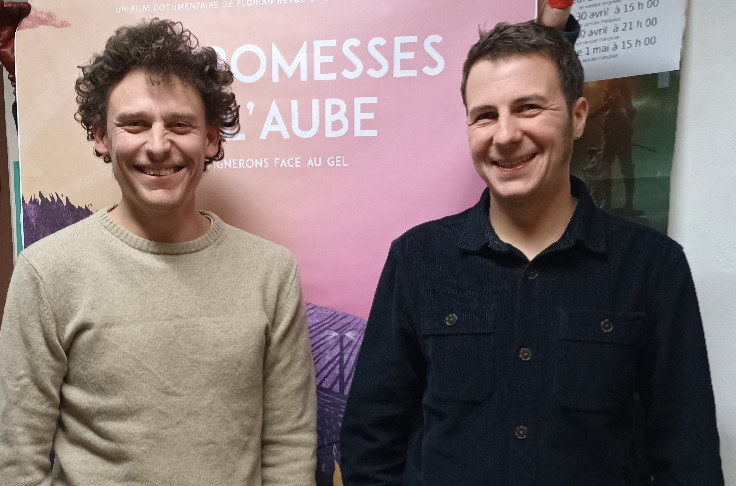 La lutte vigneronne contre le gel filmée sans tabous