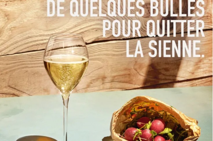 Cette maison accorde vins de Champagne et... radis