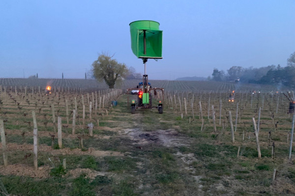 Les éoliennes antigel doivent être escamotables pour être autorisées dans ces vignes AOC