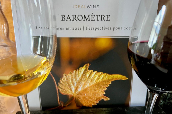 Les prix des vins vendus aux enchères se sont emballés en 2021