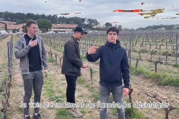 Un clip de rap pour promouvoir le métier de vigneron