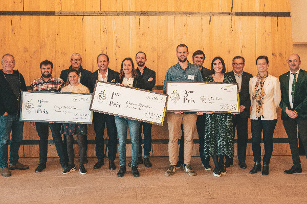 80 000€ distribués aux lauréats des 'Vignerons et Terroirs d'avenir' 