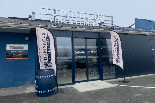 Boutique commune pour les vins Dumnacus de Loire Propriétés