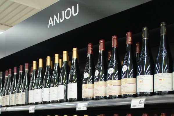 Les vins d’Anjou prennent de la valeur en grande distribution