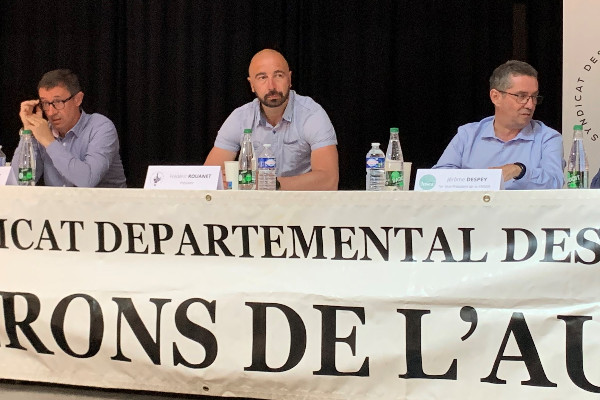 Petits prix pour les vins à distiller et à confirmer par la Commission