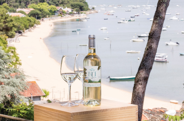 Le sauvignon N°1 de Dourthe se pare des couleurs locales du Cap Ferret