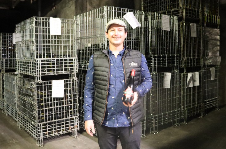 Il fait son vin avec l’aide de la cave coop