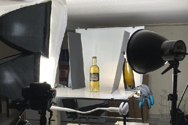 Des packshots de bouteilles de vin, de qualité et à prix canon