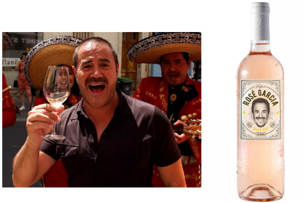 97 500 € d'amendes du vin rosé de José Garcia : pour sa promotion, mais pas son nom ni son sourire
