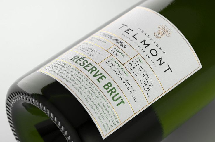 Telmont is testing the lightest Champagne bottle Telmont is testing the lightest Champagne bottle