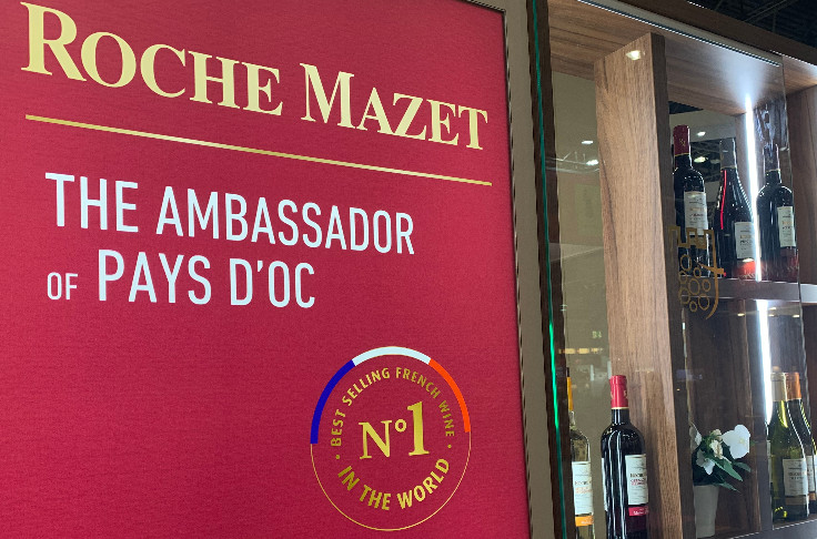 Roche Mazet premier vin français vendu dans le monde