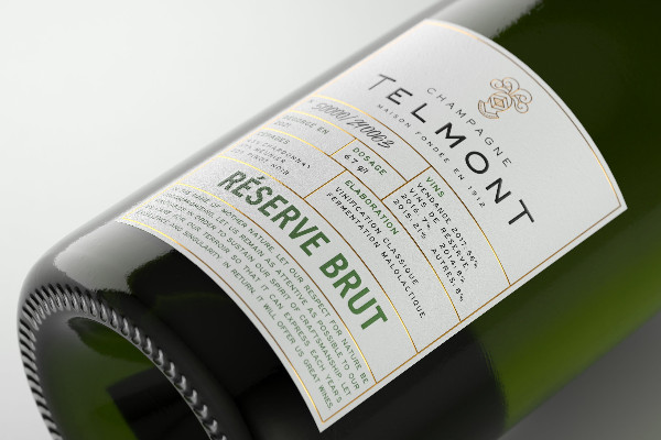 Telmont teste la bouteille la plus légère de Champagne