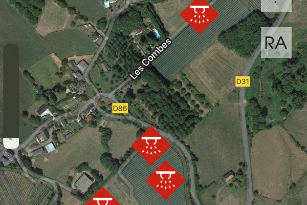 Trois clics pour prévenir les riverains des traitements au vignoble