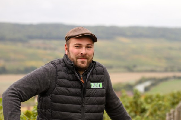 Guillaume Guerre, nouveau président des jeunes vignerons de Champagne
