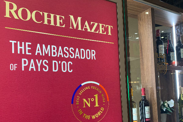 Roche Mazet premier vin français vendu dans le monde