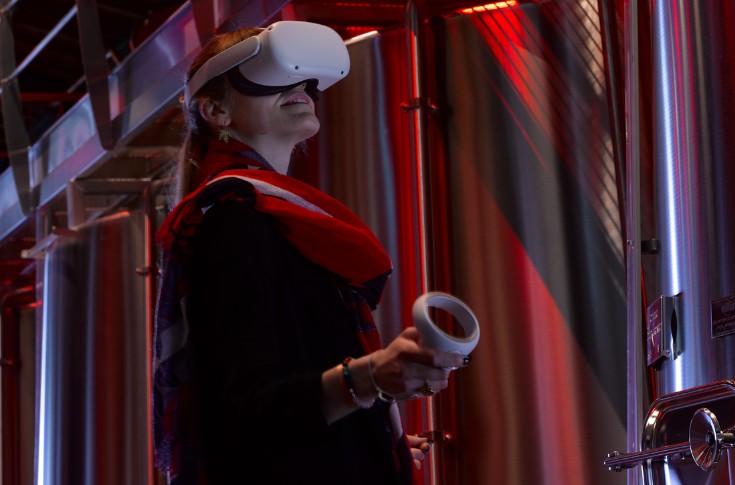 Vendanges et vinifications en réalité virtuelle au château Fleur Cardinale 