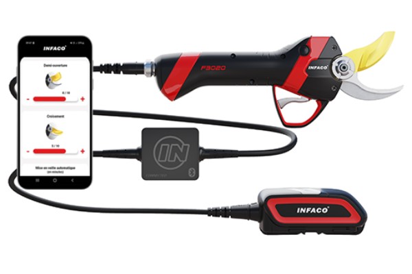 Ce boitier connecté permet de planifier et de suivre les chantiers de taille de la vigne