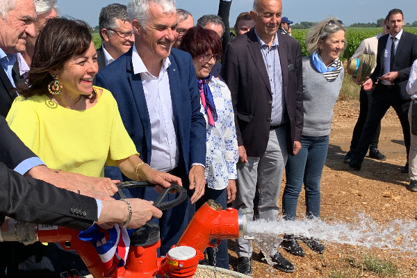 400 hectares de vignes des Costières de Nîmes accèdent à l’irrigation
