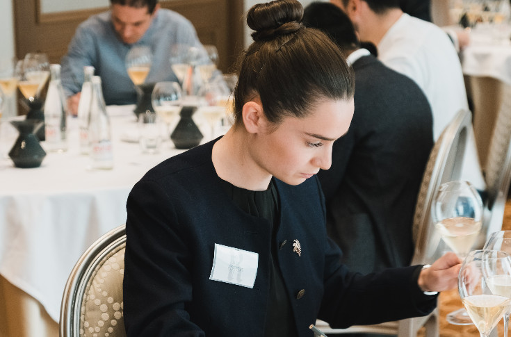 1er prix de sommellerie Ruinart pour le 2ème essai de Lise Périssat malgré une erreur à la carte