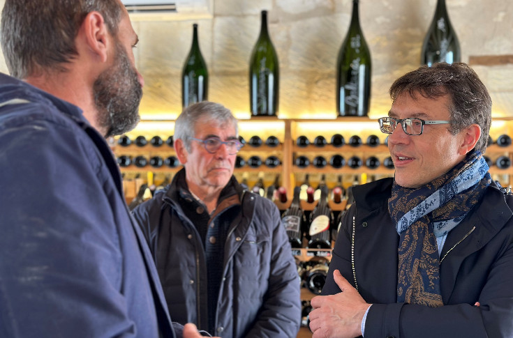 Le programme de Christophe Clergeau pour les vins de France 🍷🇪🇺