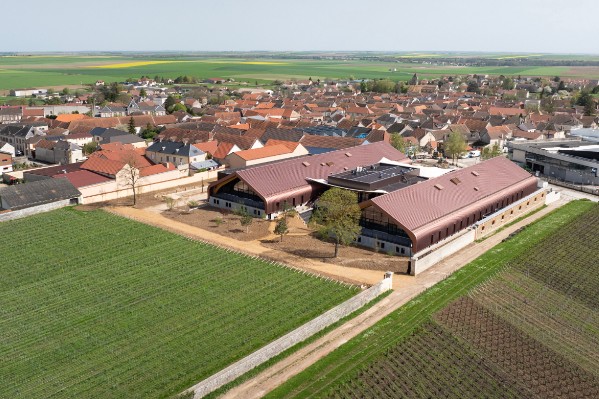 Krug dévoile un centre de vinification ergonomique et écologique