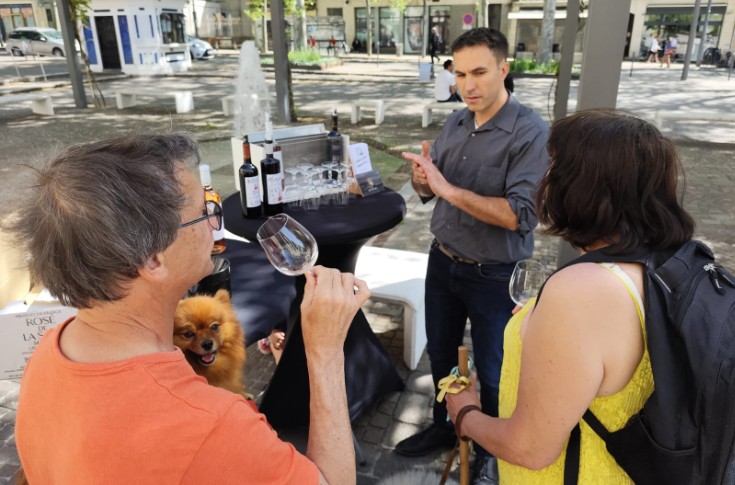 Des vignerons sur le pont pour la promotion de Cahors