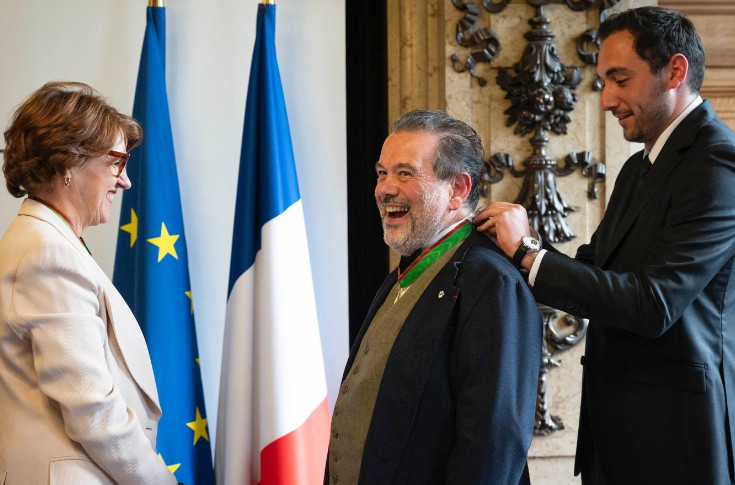 Michel Chapoutier commandeur de la légion d’honneur agricole