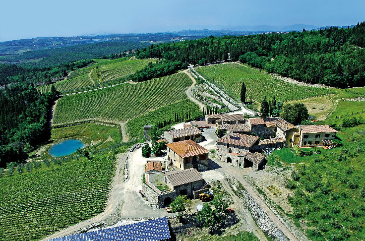 Un domaine toscan historique pour la holding EPI (champagnes Piper-Heidsieck, Charles Heidsieck....)