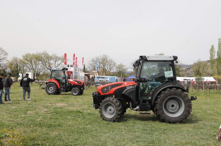 Le tracteur Same Frutteto Stage V enchante les viticulteurs