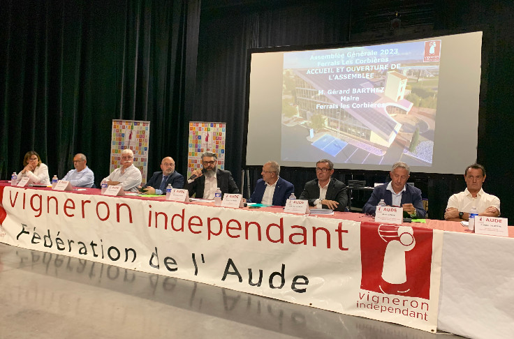 Dans l'Aude, les Vignerons indépendants ne veulent plus aller mieux, mais aller bien