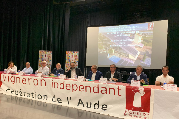 Dans l'Aude, les Vignerons indépendants ne veulent plus aller mieux, mais aller bien