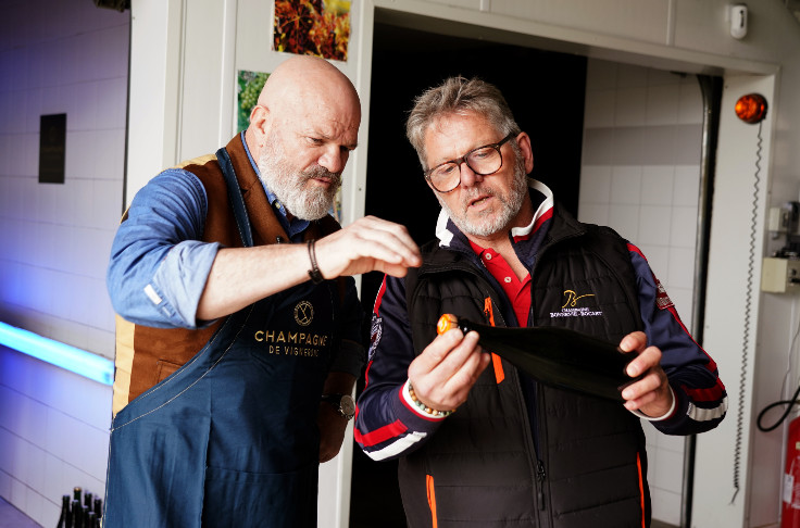 Le top chef Philippe Etchebest partenaire des Champagnes de Vignerons