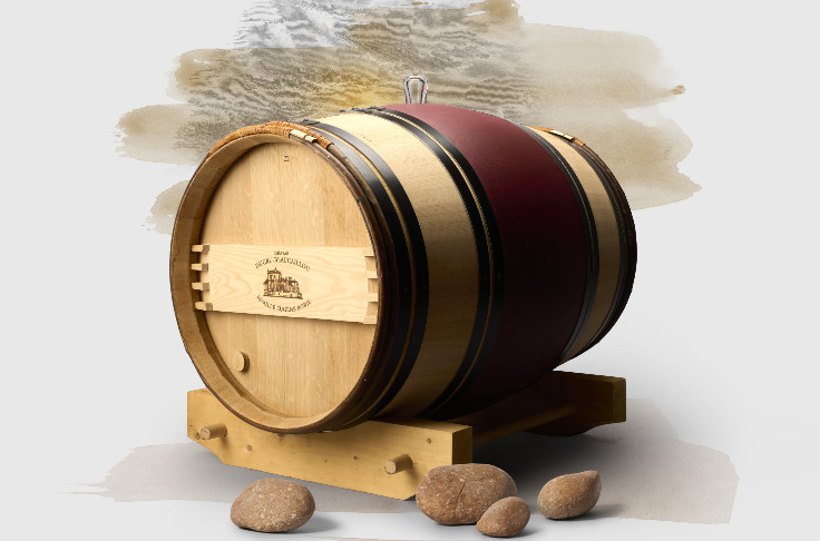 Le tonneau de grand cru classé adjugé 248 fois le prix de celui de Bordeaux rouge