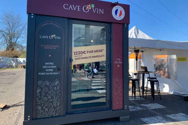 La vente de vin en distributeur automatique 7j/7-24h/24