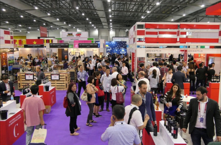 Comme Vinexpo, ProWein organise un salon des vins annuel à Singapour   