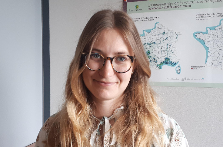 Camille Girard conseille la transition agroécologique des Vignerons Coopérateurs