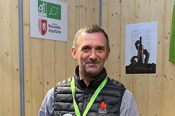 Le vigneron corrézien Philippe Leymat à la présidence d’Interbio Nouvelle-Aquitaine