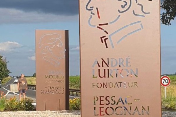 André Lurton, l’empêcheur de tourner en rond, a son rond-point vigneron