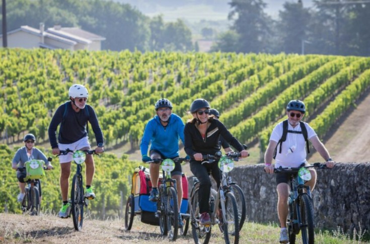 2 500 cyclistes dans le vignoble de Saint-Emilion