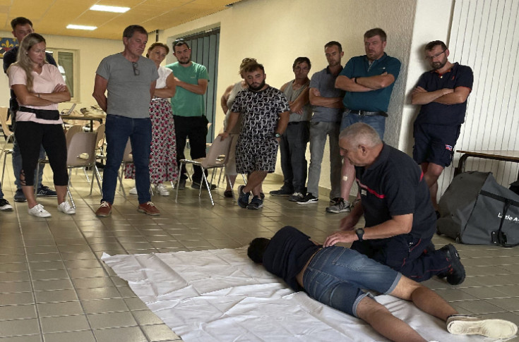 Des vignerons champenois formés par les pompiers aux gestes qui sauvent