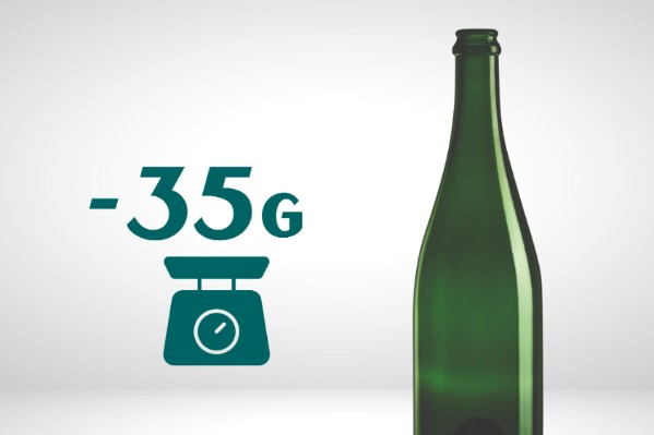 La bouteille de champagne la plus légère au monde est arrivée