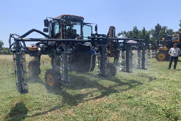 Deux pulvérisateurs viticoles innovants ont fait le show à DémoBio