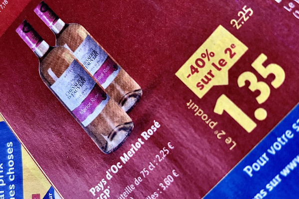 1,35 € le vin Pays d’Oc chez Lidl, 'c'est une agression caractérisée. Là, ça devient dégueulasse.'