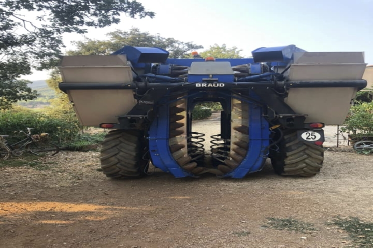  Des goulottes revues et corrigées sur les machines à vendanger Braud