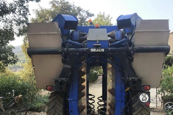  Des goulottes revues et corrigées sur les machines à vendanger Braud