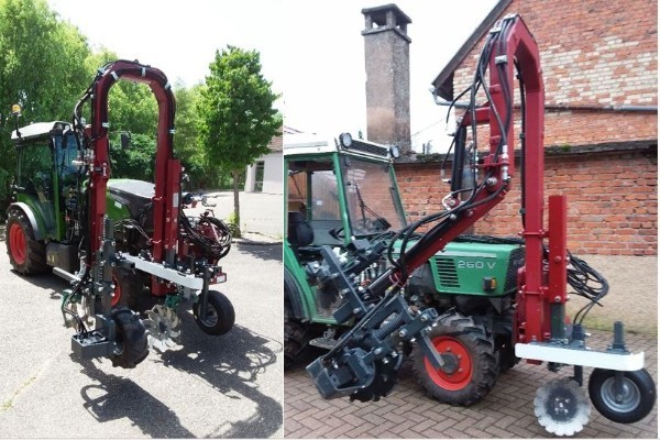Le Biotandem s’attaque au travail du rang dans les vignes en pente