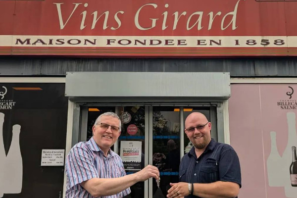 Patrick Jourdain transmet une de ses caves à Benjamin Thomas