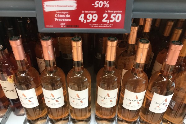 Lidl fait tomber le rosé de Provence à 2,5 €